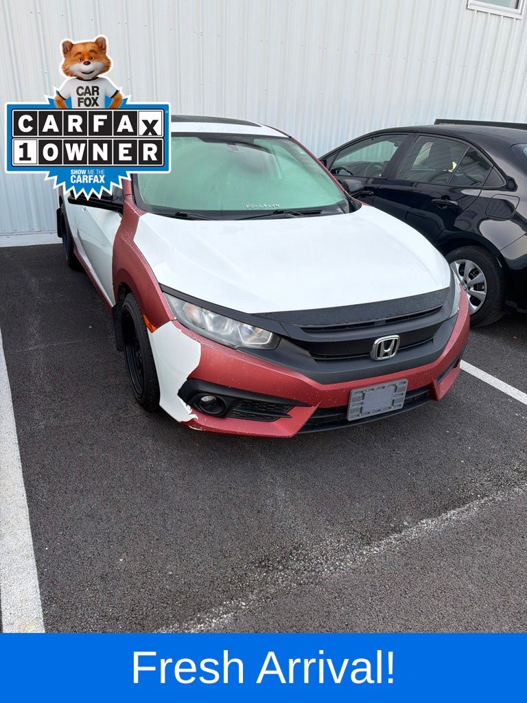 2018 Honda Civic Sedan Front-Wheel Drive 6-Speed Manual