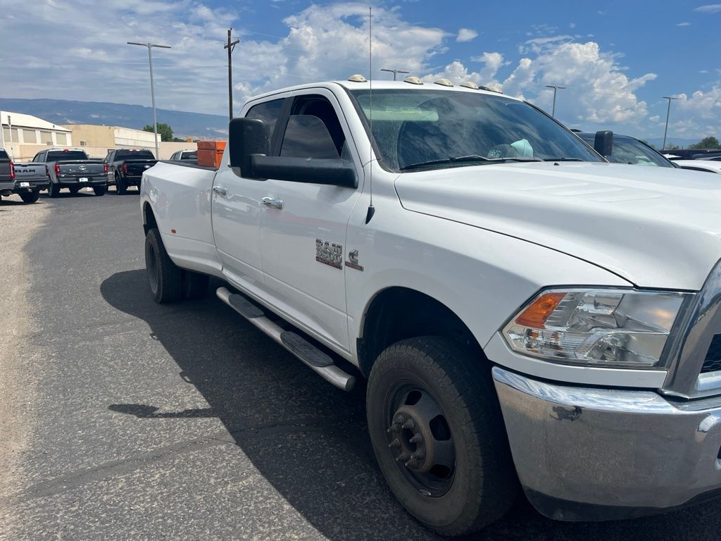 Bright White Clearcoat 2018 RAM 3500 Pickup Truck Four-Wheel Drive 6-Speed Automatic