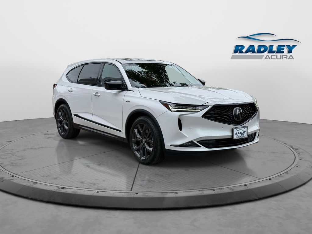 Platinum White Pearl 2024 Acura MDX SUV / Crossover All-Wheel Drive Automatic