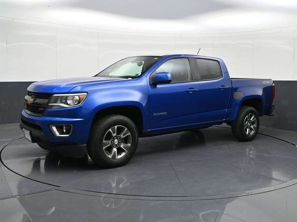 Blue Metallic 2019 Chevrolet Colorado Pickup Truck Four-Wheel Drive 8-Speed Automatic