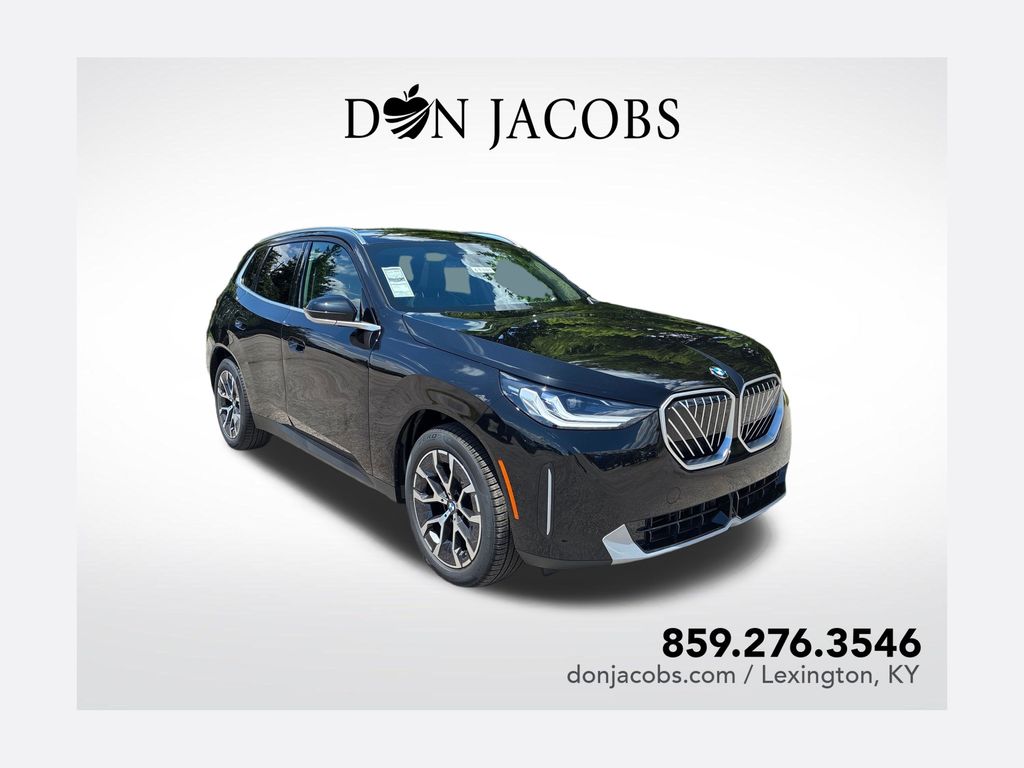 Black Sapphire Metallic 2026 BMW X3 SUV / Crossover All-Wheel Drive 8-Speed Automatic
