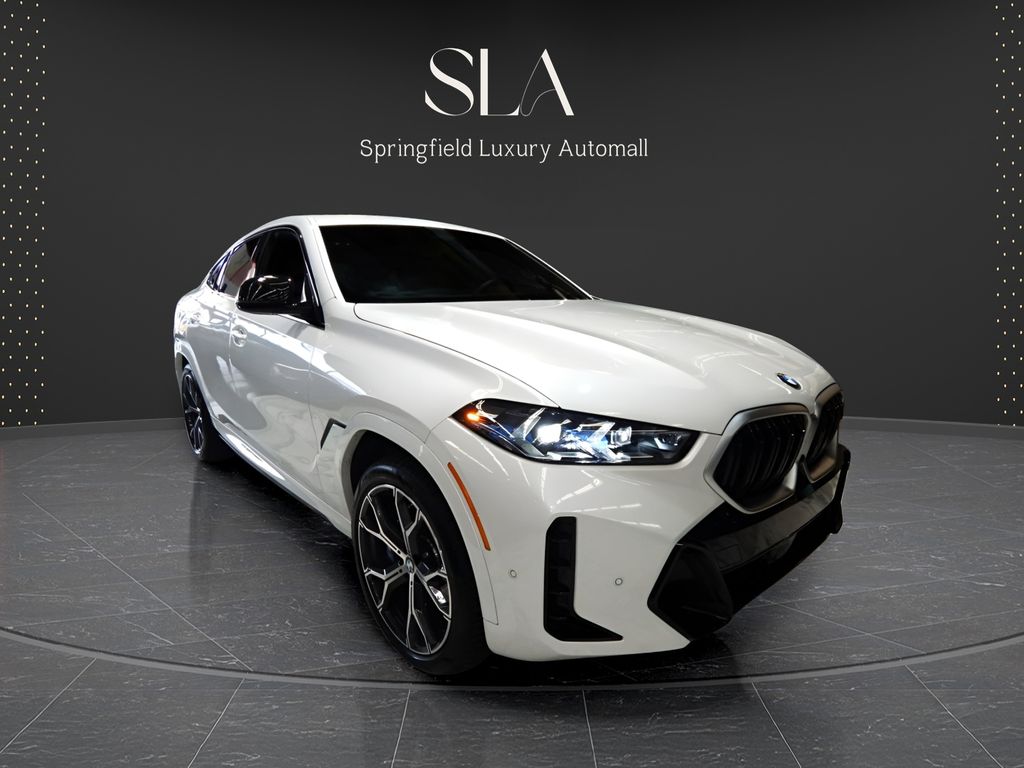 White 2026 BMW X6 M60i xDrive SUV / Crossover All-Wheel Drive 8-Speed Automatic