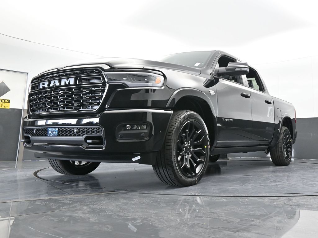 New 2026 Diamond Black Crystal Pearlcoat Ram Limited image 49