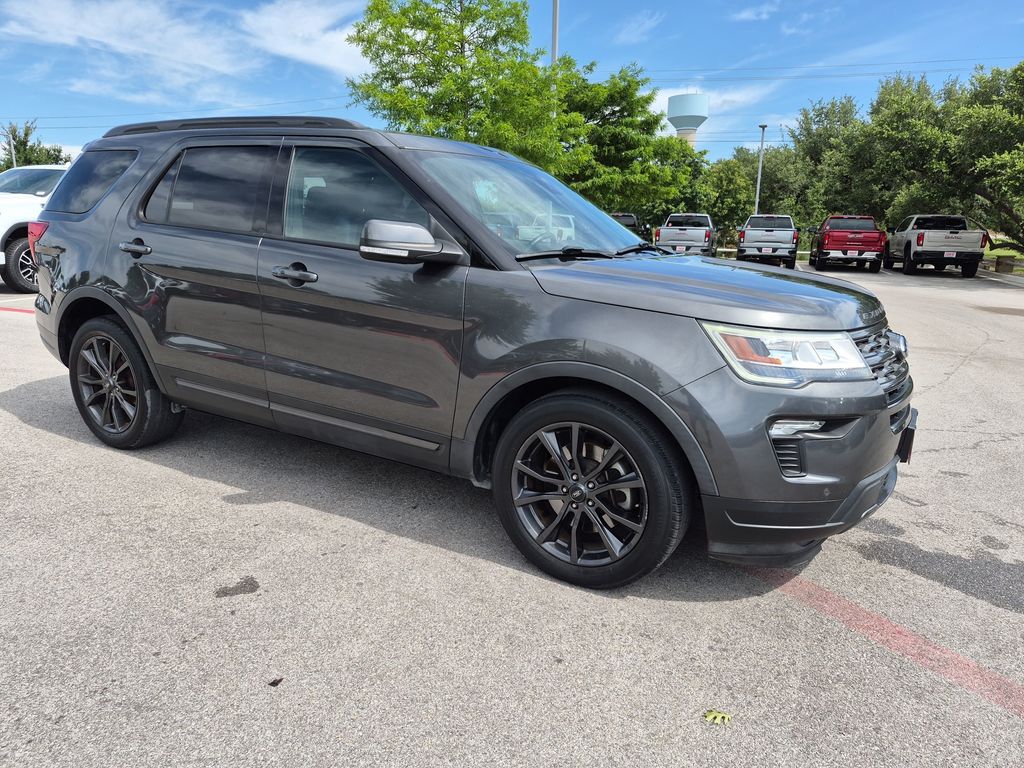 Gray (Magnetic) 2018 Ford Explorer XLT SUV / Crossover Front-Wheel Drive 6-Speed Automatic