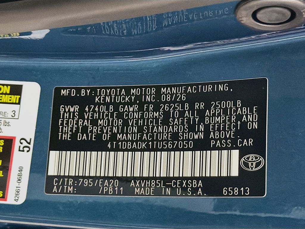 New 2026 Toyota Camry Sedan