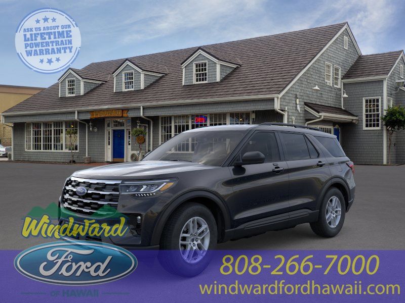 Black Metallic 2026 Ford Explorer Active RWD SUV / Crossover Rear-Wheel Drive Automatic