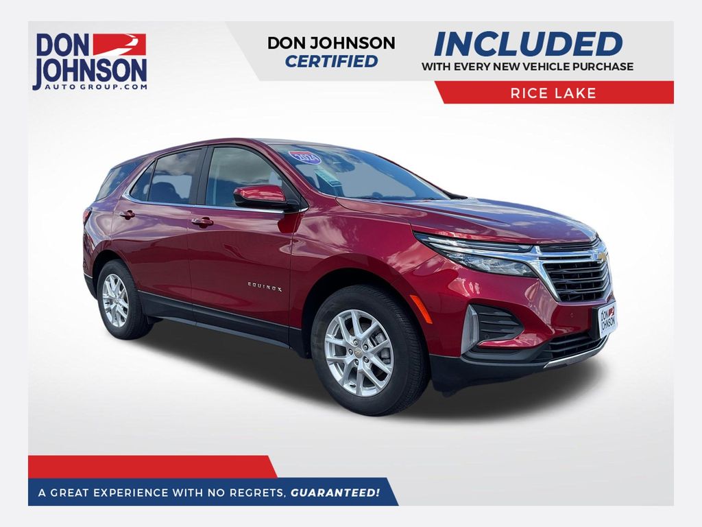 Radiant Red Tintcoat 2024 Chevrolet Equinox SUV / Crossover Four-Wheel Drive 6-Speed Automatic Overdrive