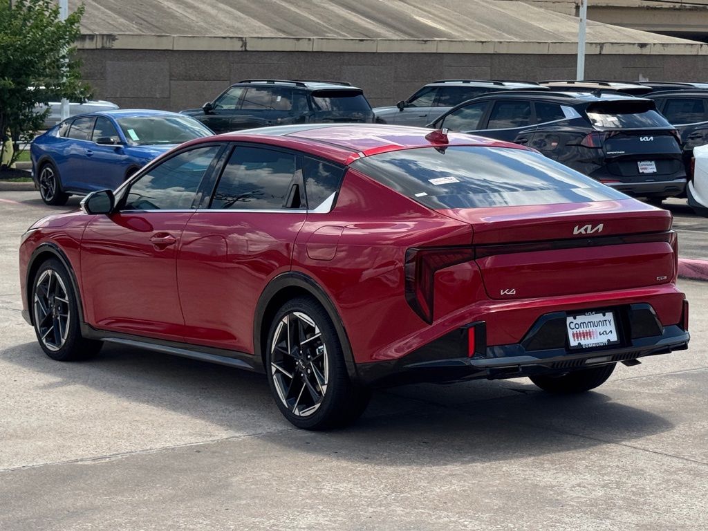 2026 Kia K4 GT-Line Red at DeMontrond Automotive Group