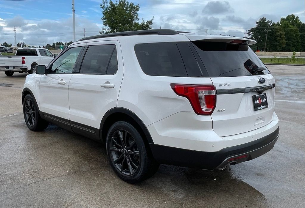 2017 Ford Explorer XLT White at Cook Ford