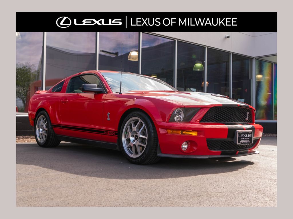 Torch Red Clearcoat 2008 Ford Mustang Shelby GT500 Coupe RWD Coupe Rear-Wheel Drive 6-Speed Manual