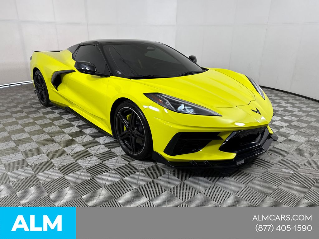 Used 2024 Yellow Chevrolet Stingray image 4