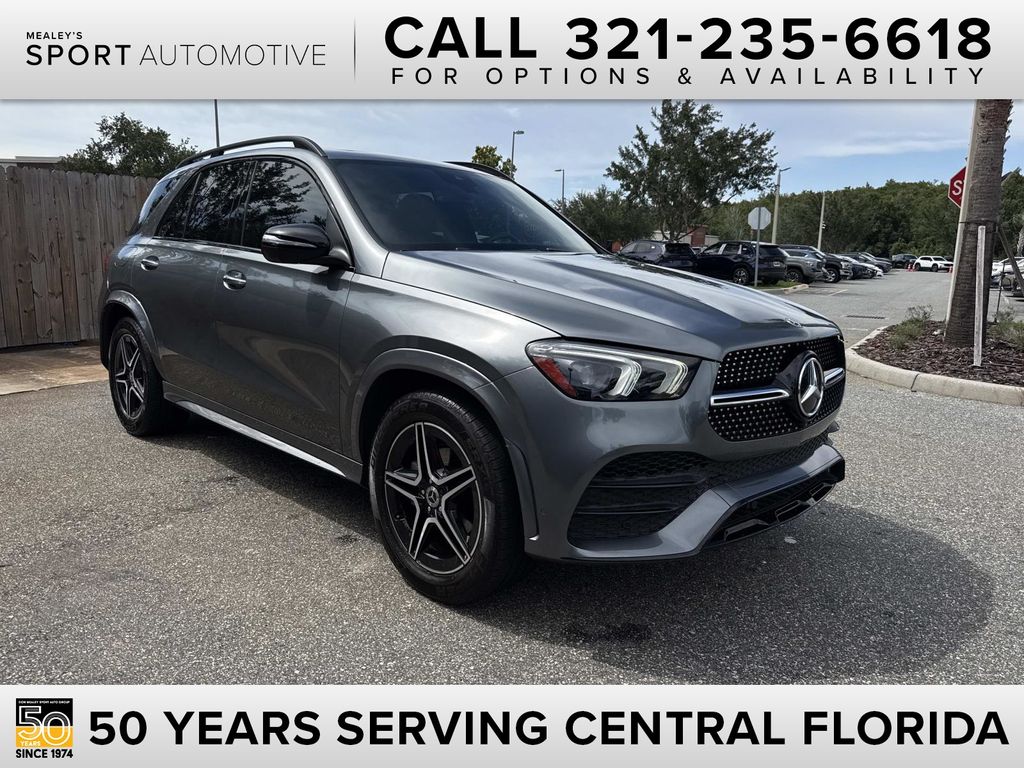 Selenite Gray Metallic 2022 Mercedes-Benz GLE SUV / Crossover All-Wheel Drive 9-Speed Automatic