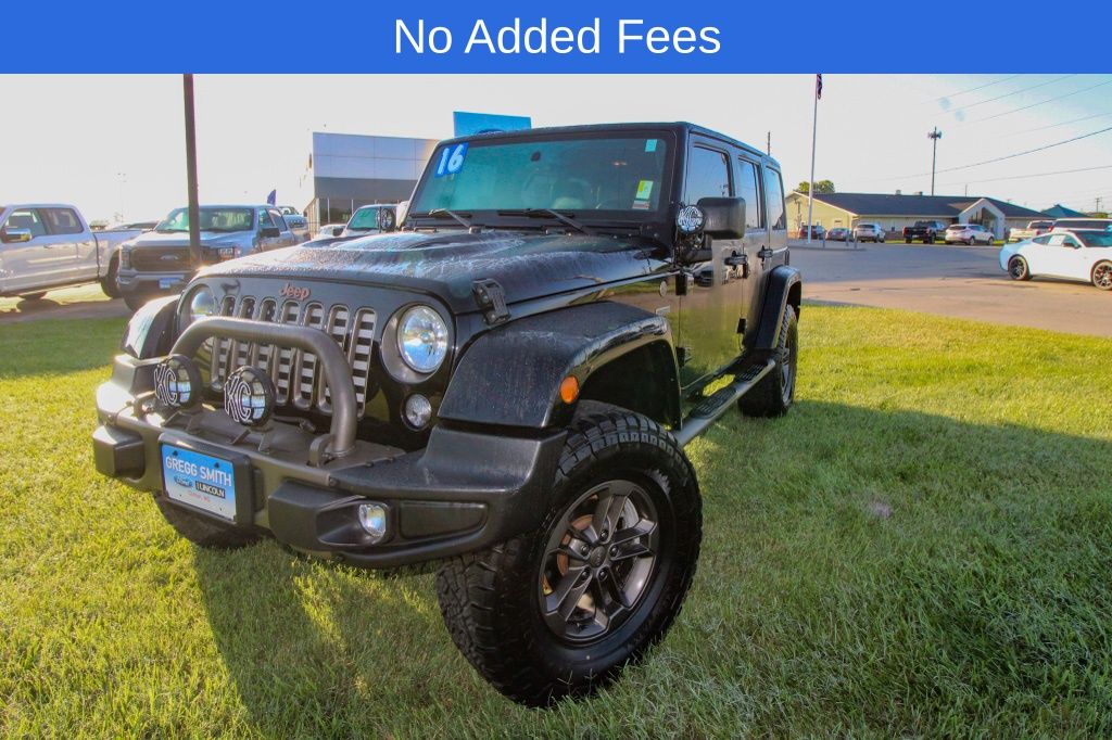 2016 Jeep Wrangler Unlimited Sahara 4WD