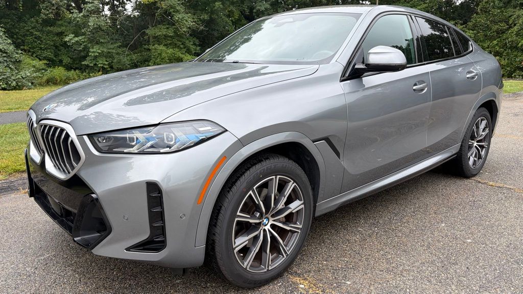 Skyscraper Gray Metallic 2025 BMW X6 SUV / Crossover All-Wheel Drive 8-Speed Automatic
