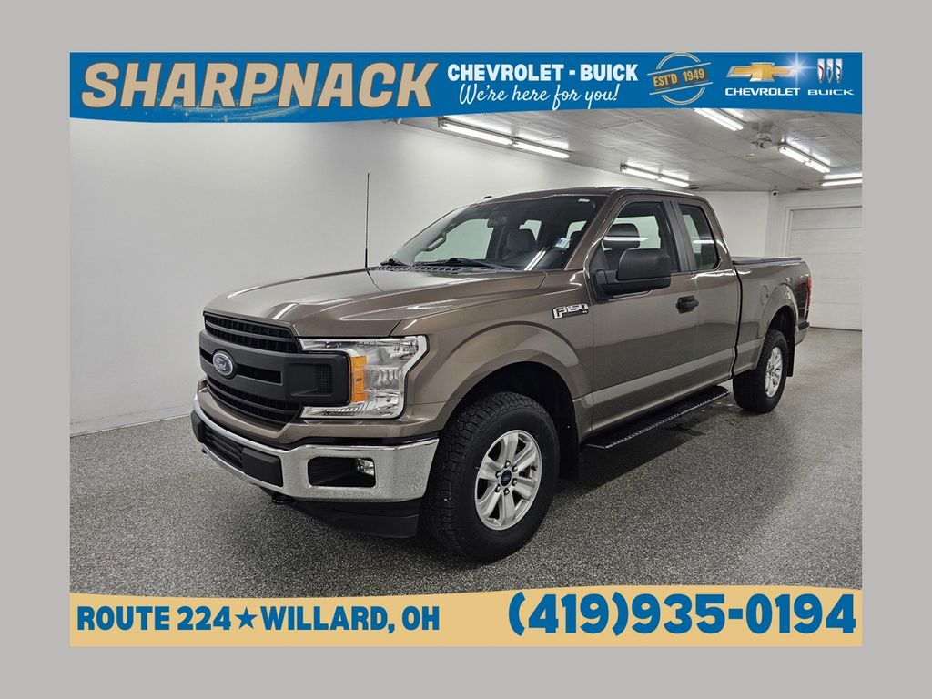 Stone Gray Metallic 2019 Ford F-150 Pickup Truck Four-Wheel Drive 6-Speed Automatic
