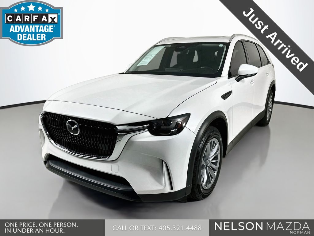 Rhodium White Premium 2024 Mazda CX-90 SUV / Crossover All-Wheel Drive 8-Speed Automatic