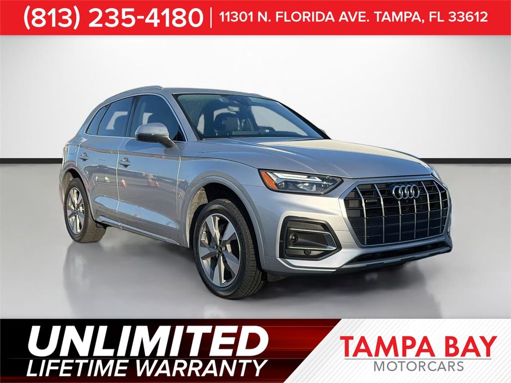 Florett Silver Metallic 2023 Audi Q5 SUV / Crossover All-Wheel Drive 7-Speed Automatic