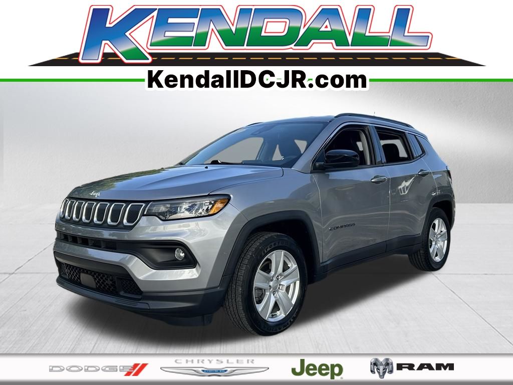 Billet Silver Metallic Clearcoat 2022 Jeep Compass SUV / Crossover Front-Wheel Drive 6-Speed Automatic
