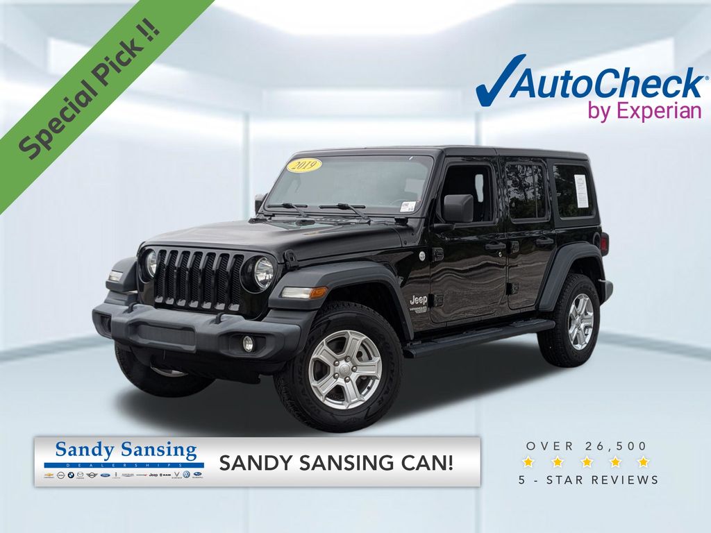  2019 Jeep Wrangler Unlimited Sport S 4WD   
