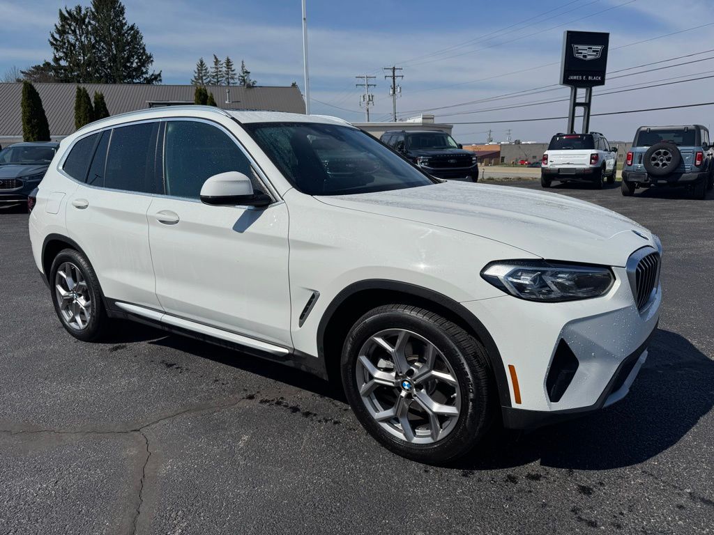 2023 BMW X3 xDrive30i White at Klick Lewis Buick Chevrolet