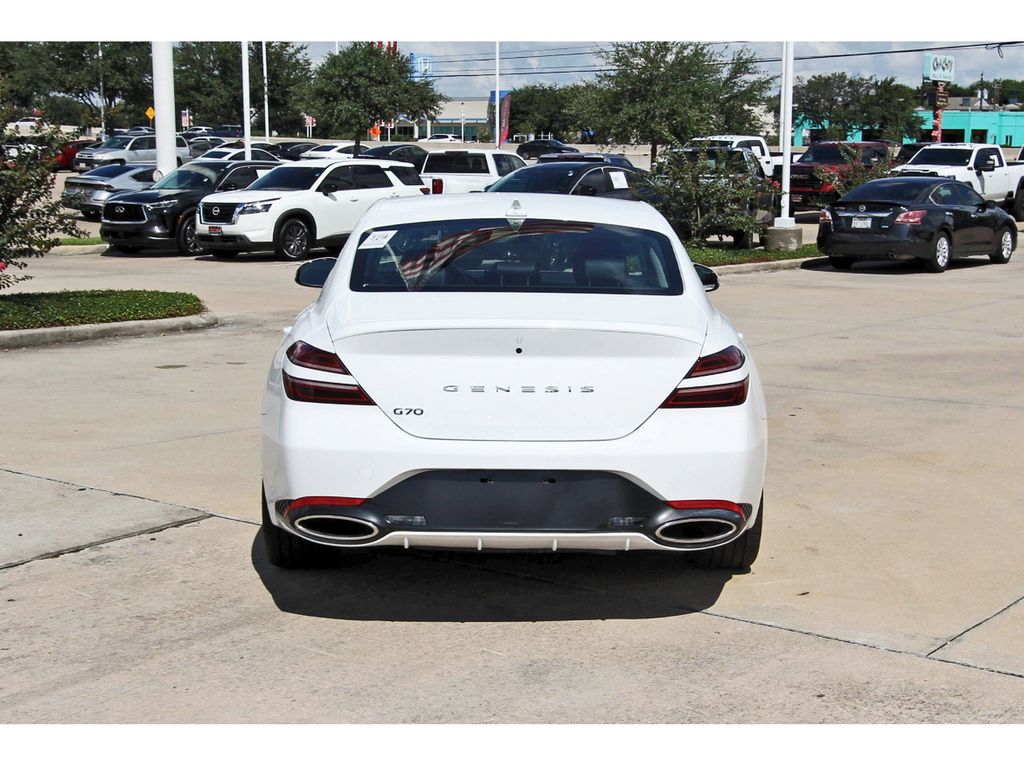 2026 Genesis G70 2.5T White at Genesis of Spring