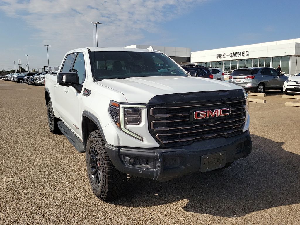 2023 GMC Sierra 1500 AT4X White at Brown Honda