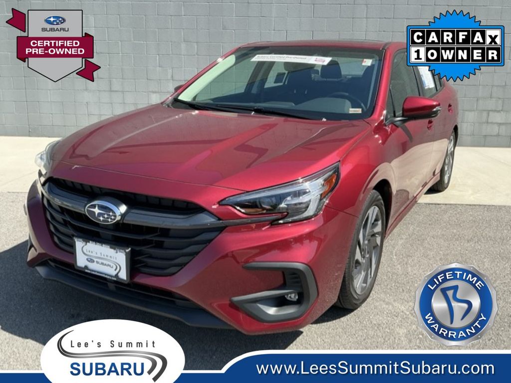 Crimson Red Pearl 2025 Subaru Legacy Limited AWD Sedan All-Wheel Drive Continuously Variable Transmission