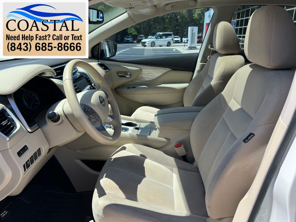 2017 Nissan Murano SV White at Coastal Chevrolet Cadillac