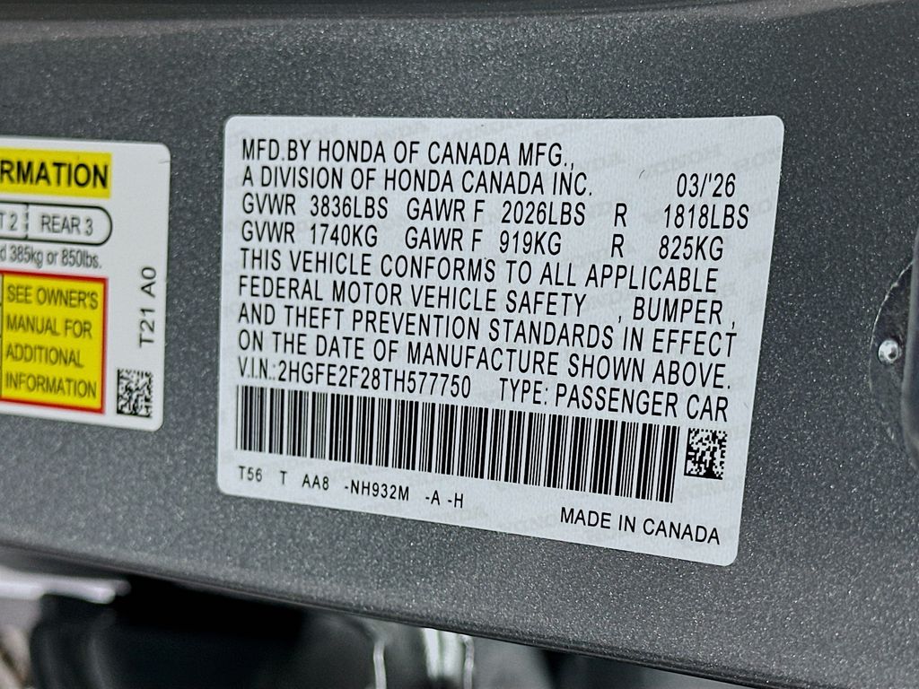 Thumbnail: 2026 Honda Civic - 22