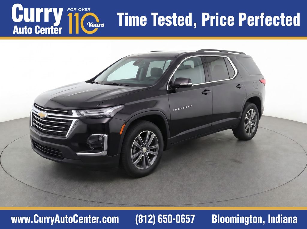 Mosaic Black Metallic 2023 Chevrolet Traverse SUV / Crossover Four-Wheel Drive 9-Speed Automatic