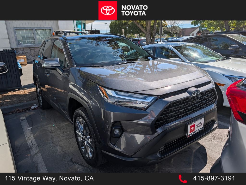 Magnetic Gray Metallic 2023 Toyota RAV4 SUV / Crossover All-Wheel Drive 8-Speed Automatic
