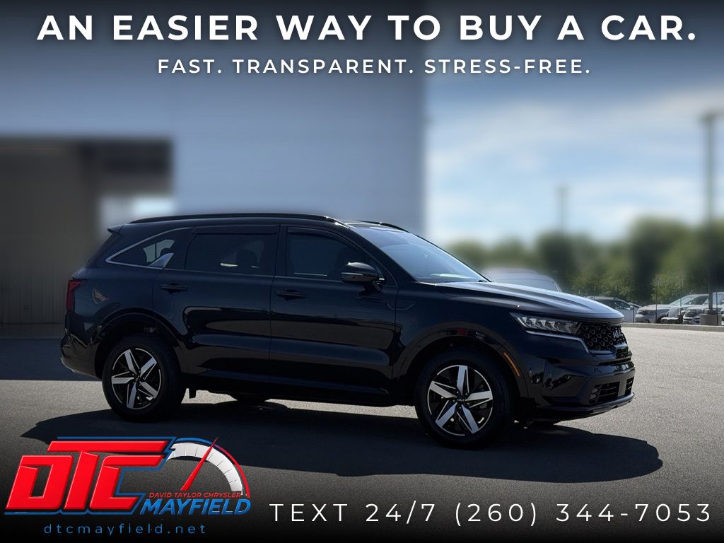 Ebony Black 2023 Kia Sorento SUV / Crossover Front-Wheel Drive 8-Speed Dual Clutch