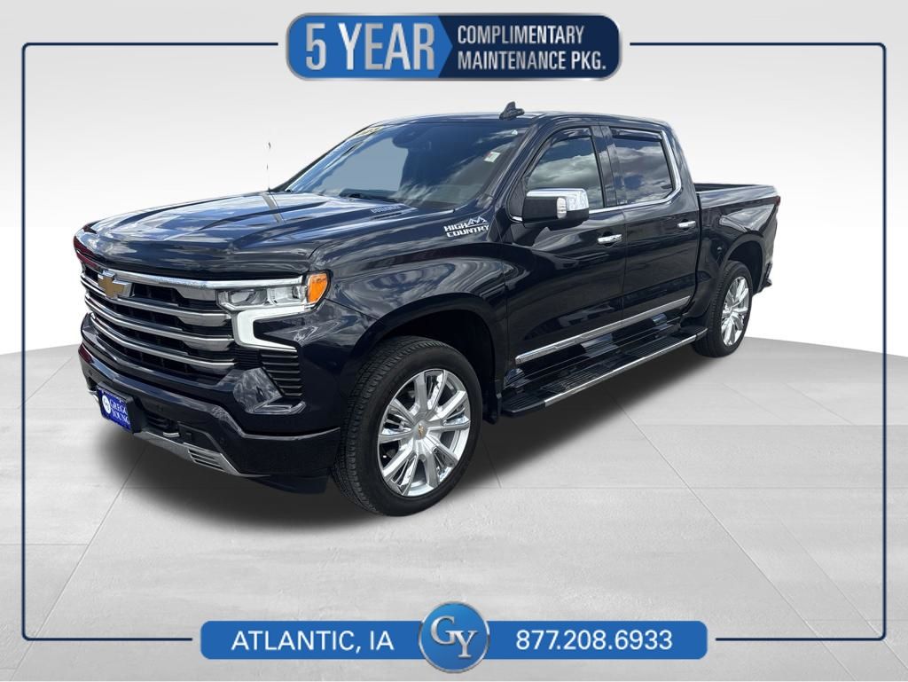 Dark Ash Metallic 2023 Chevrolet Silverado 1500 Pickup Truck Four-Wheel Drive Automatic
