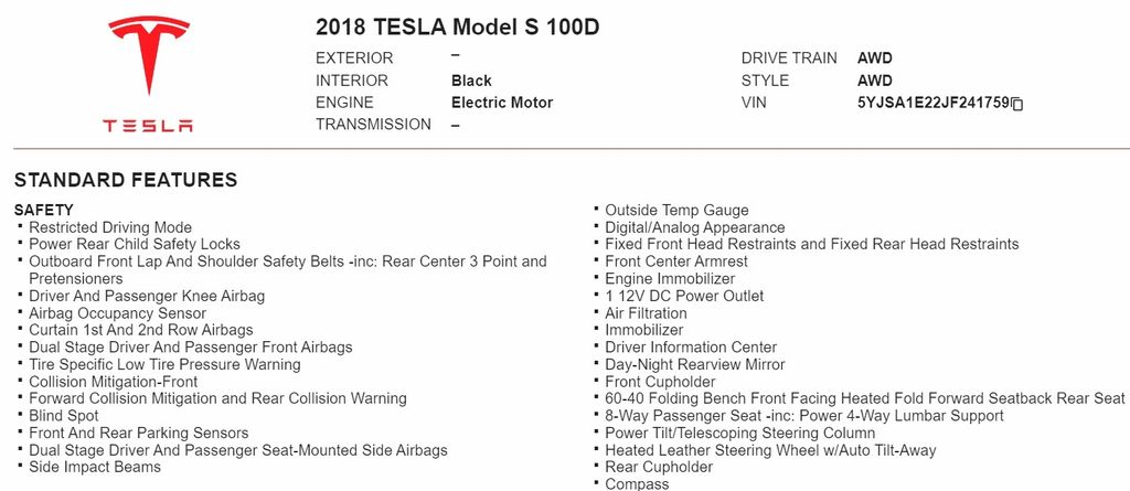 2018 Tesla Model S 100D 21