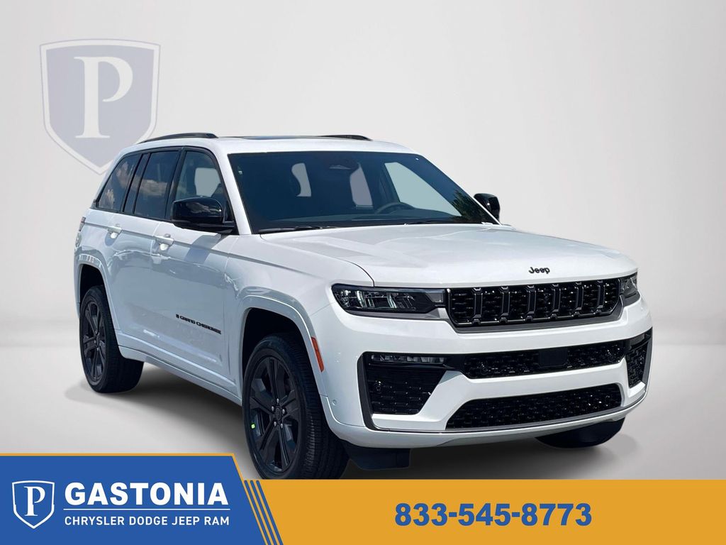 Bright White 2027 Jeep Grand Cherokee SUV / Crossover Four-Wheel Drive 8-Speed Automatic