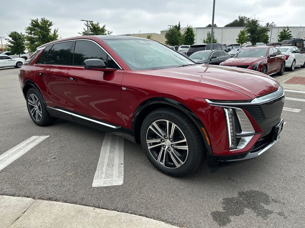 Radiant Red 2026 Cadillac LYRIQ Luxury RWD SUV / Crossover Rear-Wheel Drive 1-Speed Automatic