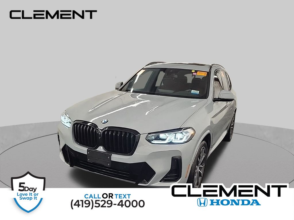 Brooklyn Gray Metallic 2022 BMW X3 SUV / Crossover All-Wheel Drive 8-Speed Automatic