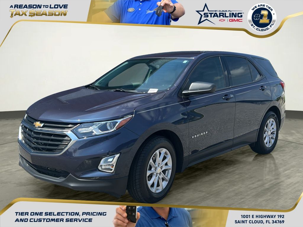 Storm Blue Metallic 2019 Chevrolet Equinox 1.5T LS FWD SUV / Crossover Front-Wheel Drive 6-Speed Automatic Overdrive