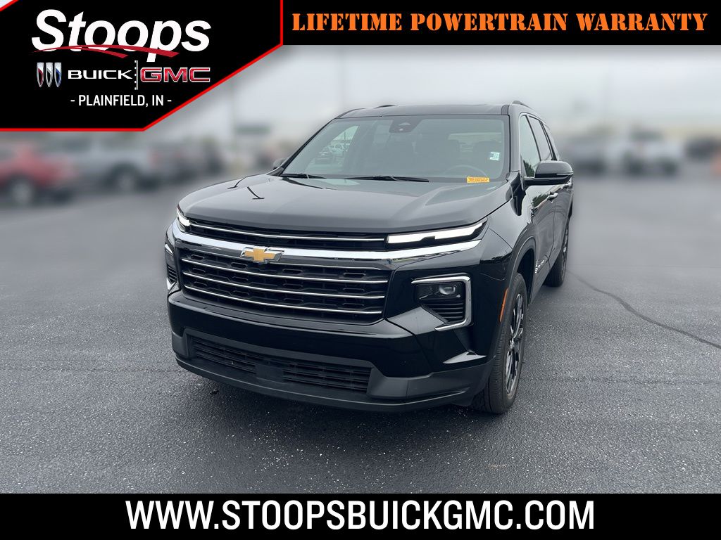 Mosaic Black Metallic 2025 Chevrolet Traverse SUV / Crossover Four-Wheel Drive 8-Speed Automatic