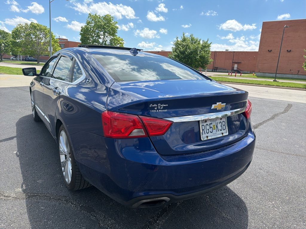 2014 Blue Topaz Metallic Chevrolet Impala LTZ FWD Sedan