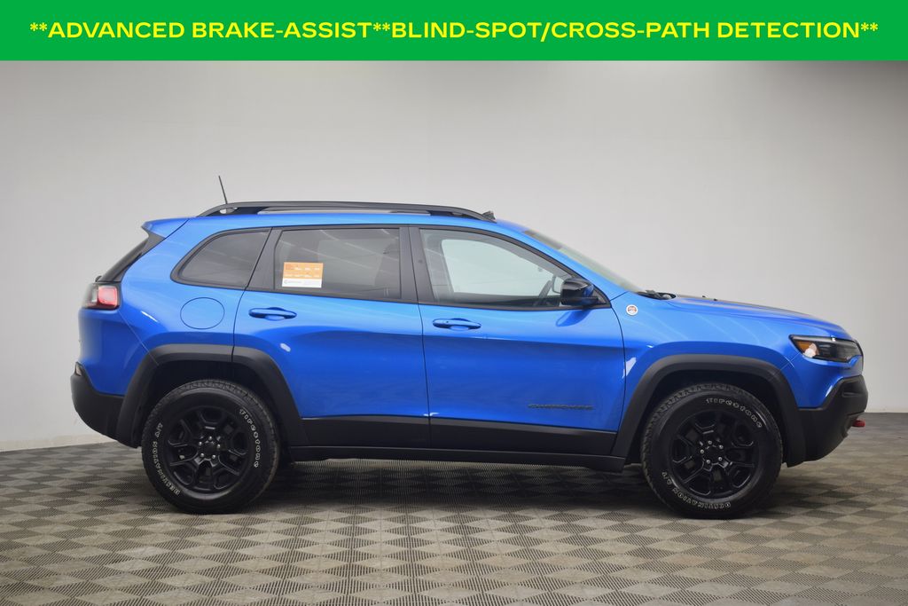 used 2022 Jeep Cherokee car, priced at $27,500