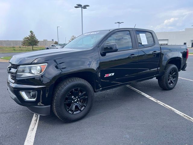 Black 2017 Chevrolet Colorado Pickup Truck Four-Wheel Drive 8-Speed Automatic