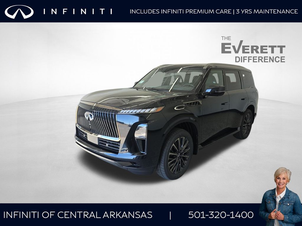 Mineral Black 2026 INFINITI QX80 SUV / Crossover All-Wheel Drive 9-Speed Automatic