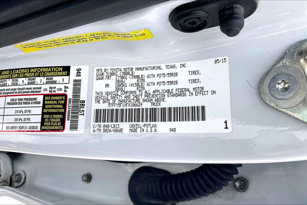Used 2015 Toyota Tundra Limited 4D CrewMax