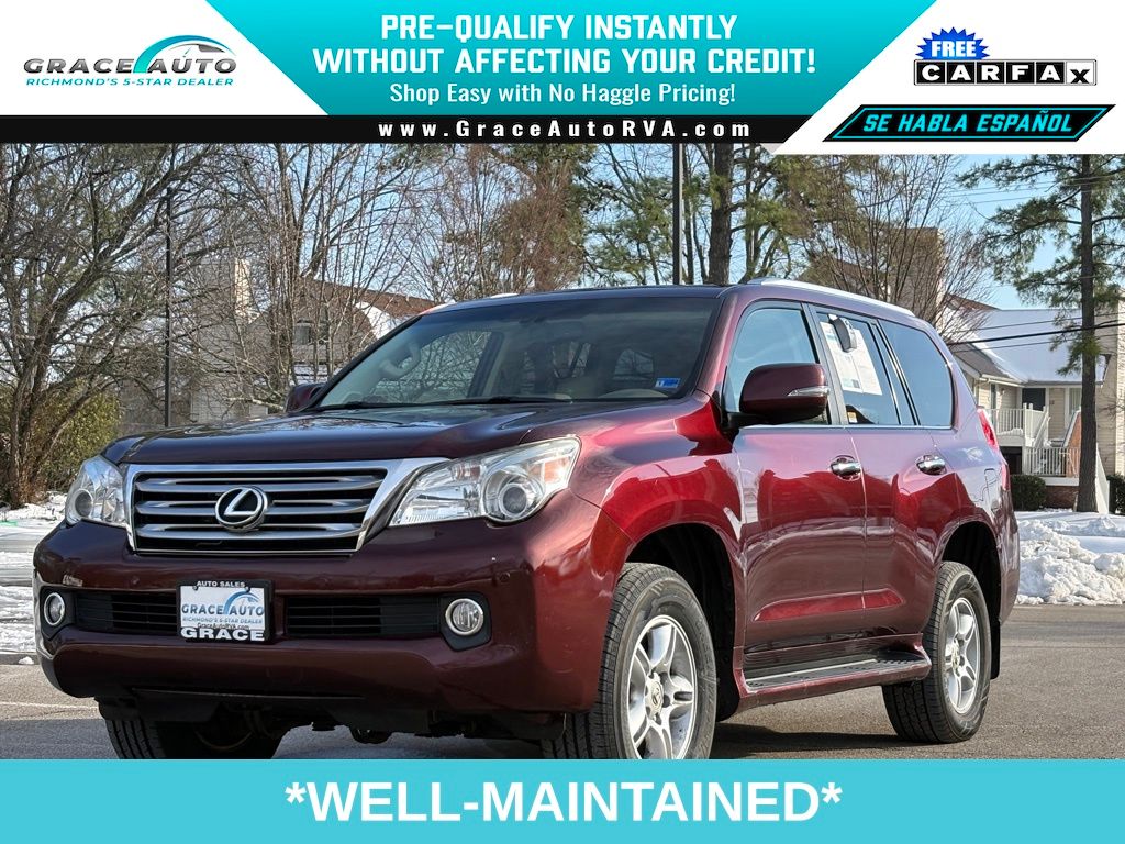 Red (Claret Mica) 2011 Lexus GX 460 4WD SUV / Crossover All-Wheel Drive 6-Speed Automatic