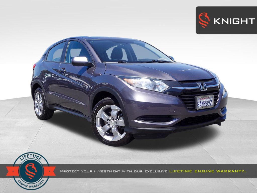 Gray (Modern Steel Metallic) 2018 Honda HR-V SUV / Crossover Front-Wheel Drive Continuously Variable Transmission