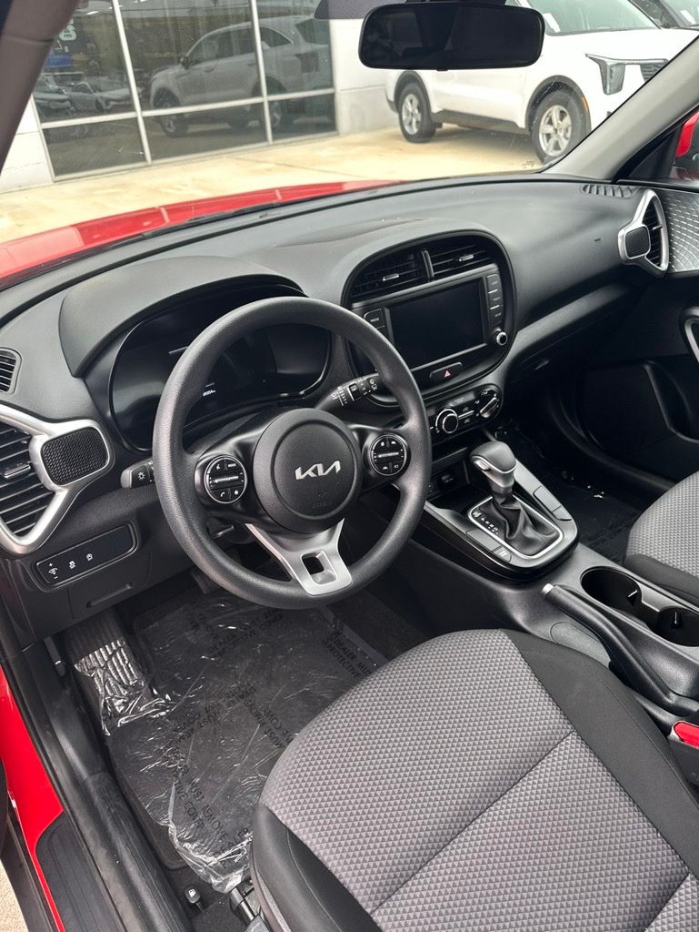 2025 Kia Soul LX Red at Community Kia