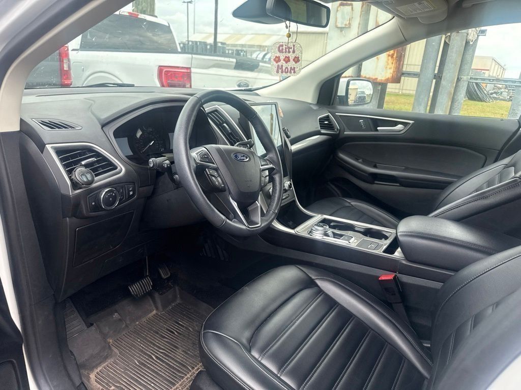 2024 Ford Edge SEL White at Westside Lexus