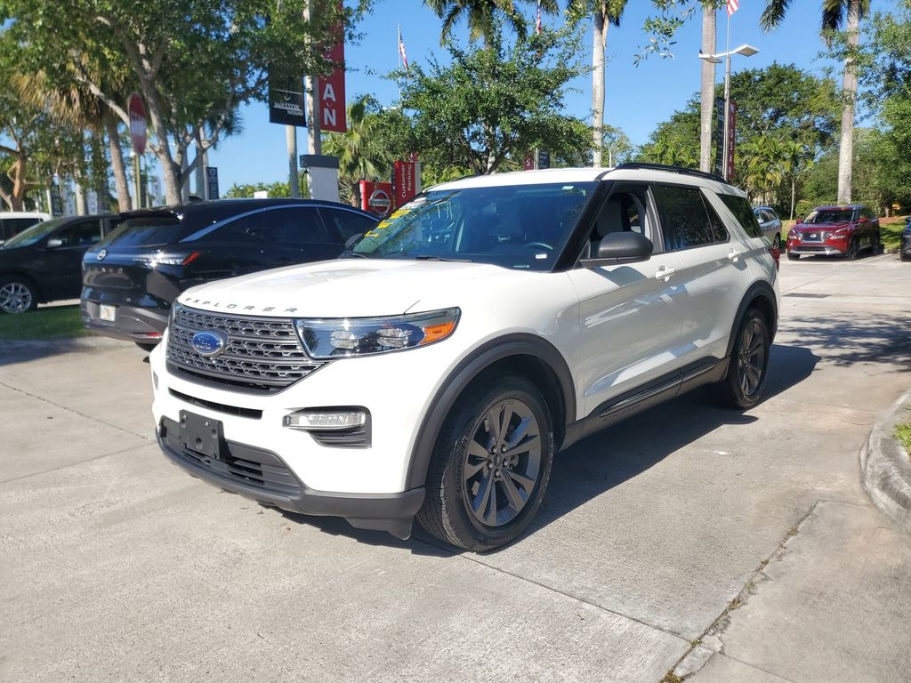 used 2021 Ford Explorer car, priced at $18,495