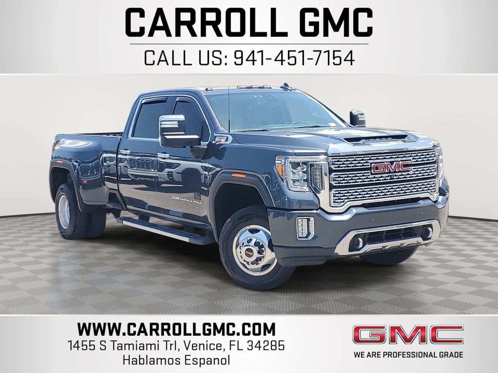 Gray (Dark Sky Metallic) 2020 GMC Sierra 3500HD Pickup Truck Four-Wheel Drive Automatic